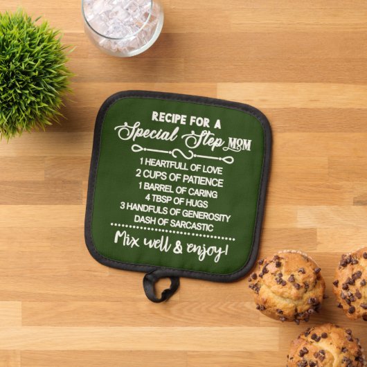 Inspirerend recept voor een speciale stiefmoeder pannenlap (Top down)