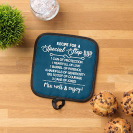 Inspirerend recept voor een speciale stiefvader pannenlap