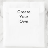 Inspirerend Rechthoekige Sticker (Tas)