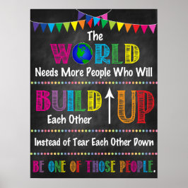 Inspirerend regenboogPoster Poster