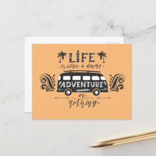 Inspirerend reis briefkaart