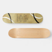 Inspirerend reis- en Padecitaat Persoonlijk Skateboard (Horizontaal)