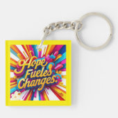 "Inspirerend reis" Sleutelhanger (Achterkant)