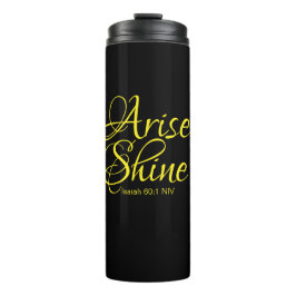 Inspirerend reise en shine Faith Black Thermal Thermosbeker