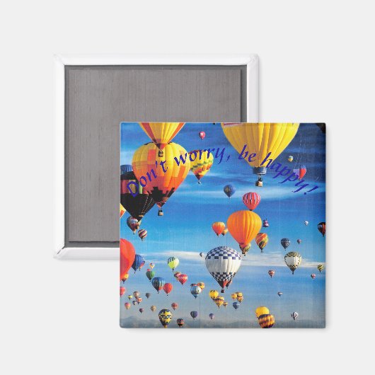 Inspirerend reismagneet magneet (Voorkant / Achterkant)