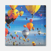 Inspirerend reismagneet magneet (Voorkant)