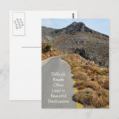 Inspirerend reisofferte Briefkaart (Voorkant / Achterkant)