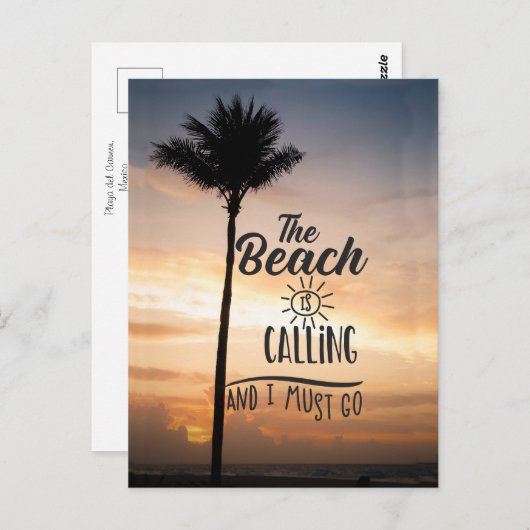 Inspirerend Reizen Briefkaart (Voorkant / Achterkant)