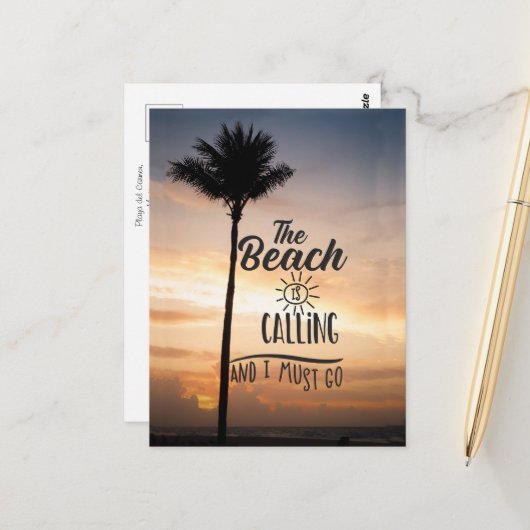 Inspirerend Reizen Briefkaart (Voorkant / Achterkant in situ)