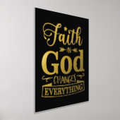 Inspirerend religie citeert Godsgeloof Folie Afdrukken (Laagn)