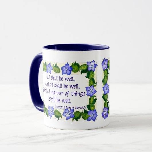 Inspirerend Ringer Mok (Voorkant links)