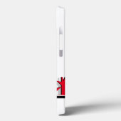 Inspirerend RISE BOVEN Monogram Case-Mate iPhone Case (Achterkant / Links)