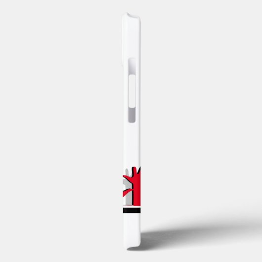 Inspirerend RISE BOVEN Monogram Case-Mate iPhone Case (Achterkant / Links)