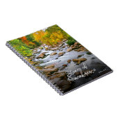 Inspirerend rivierbeddingen van Herdenking Prayer Notitieboek (Rechterzijde)