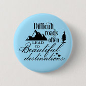 Inspirerend Ronde Button 5,7 Cm (Voorkant)