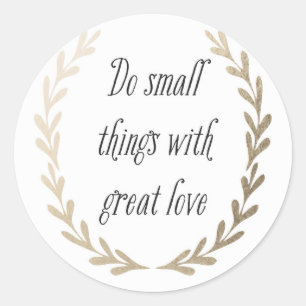 Inspirerend Ronde Sticker