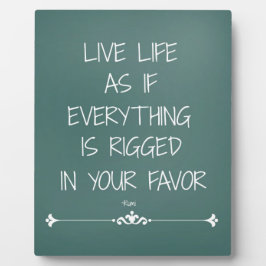 Inspirerend Rumi citeert live leven alsof... Fotoplaat