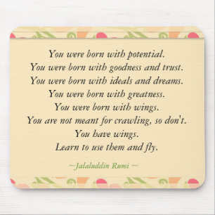 Inspirerend Rumi Quote Muismat