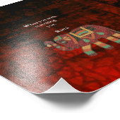 Inspirerend Rumi Wat u zoekt Citaat Foto Afdruk (Hoek)