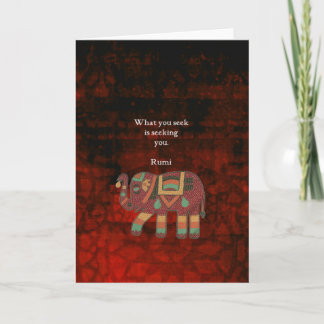 Inspirerend Rumi Wat u zoekt Citaat Kaart