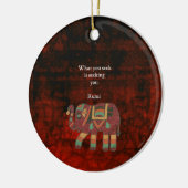 Inspirerend Rumi Wat u zoekt Citaat Keramisch Ornament (Links)