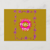 Inspirerend rust zijn met u Vector Design Art Briefkaart (Voorkant)