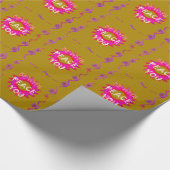 Inspirerend rust zijn met u Vector Design Art Cadeaupapier (Hoek)