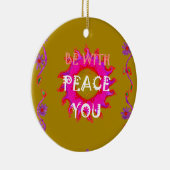 Inspirerend rust zijn met u Vector Design Art Ornament (Rechts)