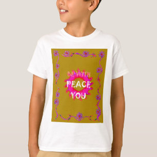 Inspirerend rust zijn met u Vector Design Art T-shirt
