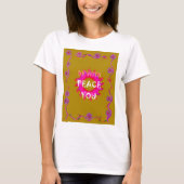 Inspirerend rust zijn met u Vector Design Art T-shirt (Voorkant)