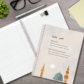 Inspirerend 'Sabr' Patience Journal - Islamitische Notitieboek