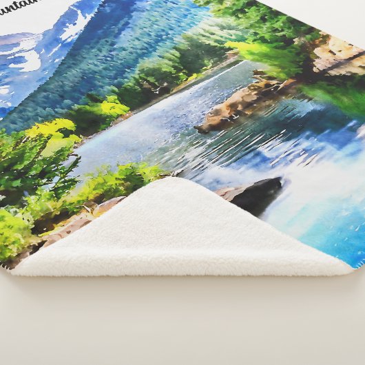 Inspirerend Schilderachtig Sherpa Deken (3/4)