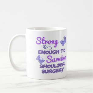 Inspirerend schouderchirurgie voor vrouwen koffiemok