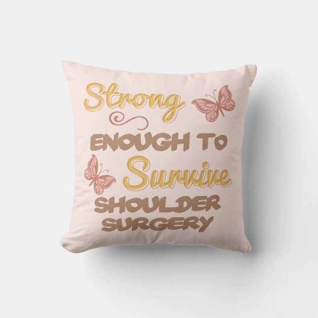 Inspirerend schouderchirurgie voor vrouwen kussen (Voorkant)
