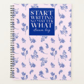 Inspirerend schrijfplanner planner (Voorkant)
