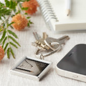 Inspirerend schrijver Sleutelhanger (Zijkant)