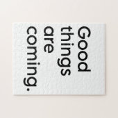 Inspirerend score voor positiviteit | Zwart-wit Legpuzzel (Horizontaal)