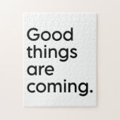 Inspirerend score voor positiviteit | Zwart-wit Legpuzzel (Verticaal)