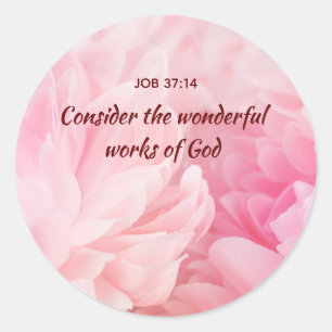 Inspirerend scriptie van de tuin- en tuinklep Peon Ronde Sticker