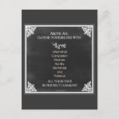 Inspirerend scriptnotering briefkaart (Voorkant)