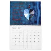 Inspirerend scripts Bijbelrooster Verse agenda Kalender (Feb 2027)