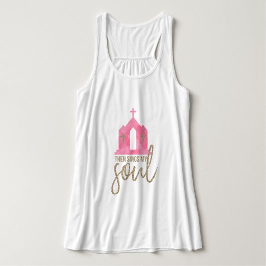 Inspirerend scripts tanktop (Design voorkant)