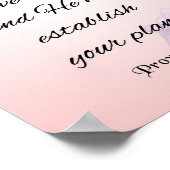 Inspirerend scripts, werkwoorden 16:3 poster (Hoek)