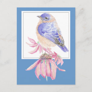Inspirerend Scripture Isaiah 40:10 Bluebird Briefkaart