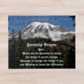 Inspirerend sereniteit gebed Mount Rainier Legpuzzel