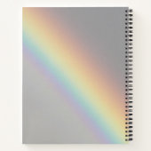 Inspirerend Serenity Prayer Kleurrijke Regenboog Notitieboek (Achterkant)