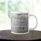 Inspirerend Serenity Prayer Lavendel Tuin Grote Koffiekop
