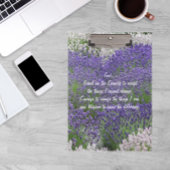 Inspirerend Serenity Prayer Lavendel Tuin Klembord