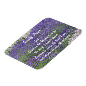 Inspirerend Serenity Prayer Lavendel Tuin Magneet (Linkerzijde)