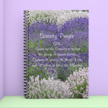 Inspirerend Serenity Prayer Lavendel Tuin